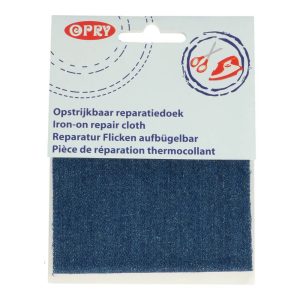 reparatiedoek blauw