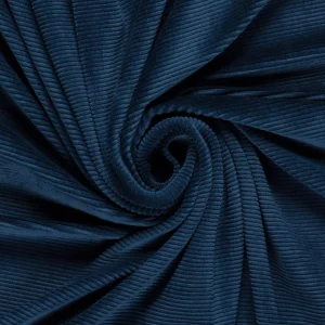 jersey corduroy small - indigo blauw